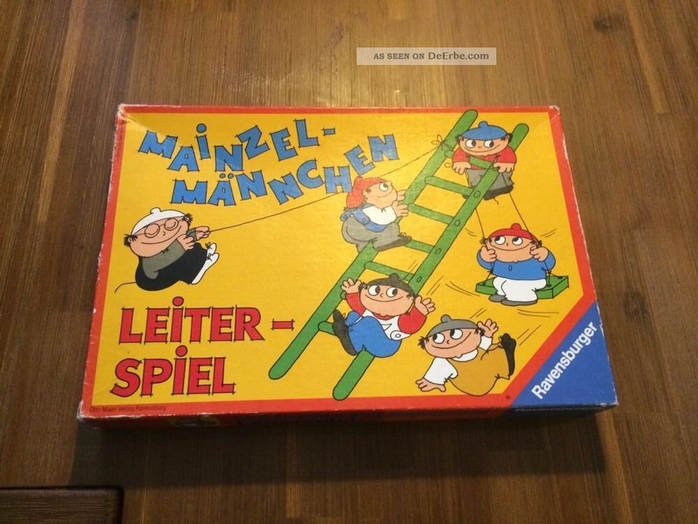 Mainzelmännchen Leiterspiel 1979 Gefertigt nach 1945 Bild