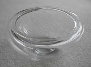 Glasschale Bowl Provence Holmegaard Design Per Lütken Ca.  26 Cm Durchmesser Bild