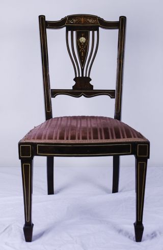 Historischer Stuhl Im Empire Stil Bild
