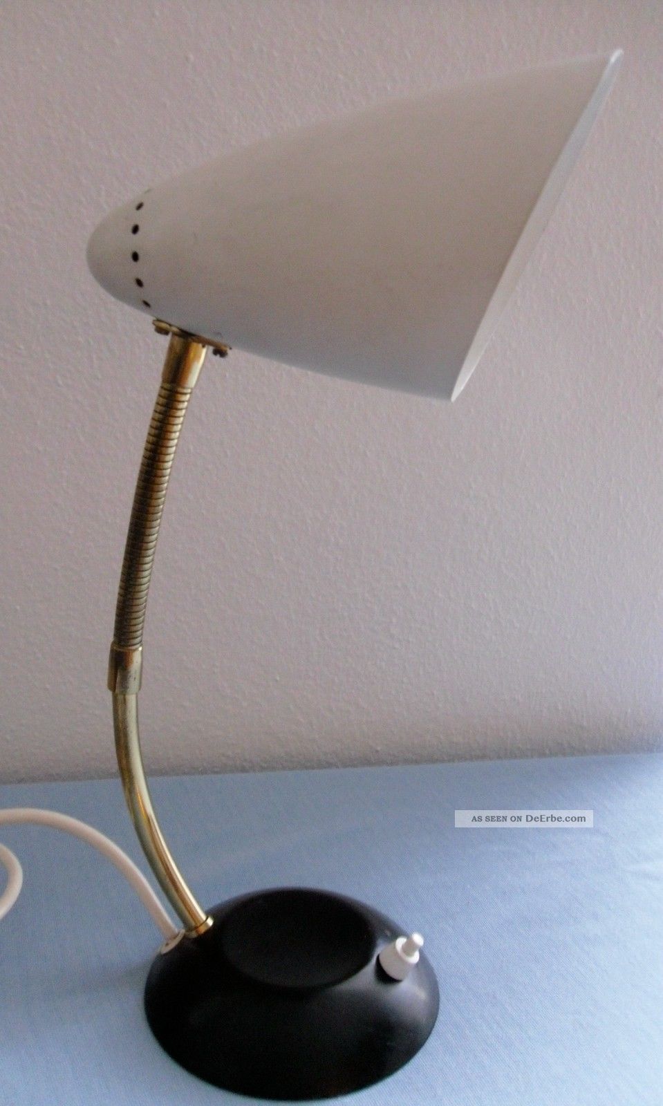Tischlampe - Tütenlampe - 50/60ziger - Desk Lamp - 