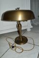 RaritÄt.  Alte Designer Lampe.  Tischlampe Messig Farben Ca 45 Cm Hoch 1920-1949, Art Déco Bild 3