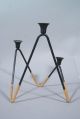 Edler String Kerzenständer°danish Design °mid - Century Candle Holder°kerzenhalter 1950-1959 Bild 1