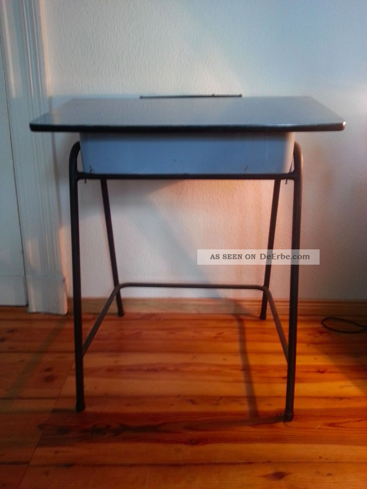 Kinderschreibtisch 50 ' S Desk Vintage Mid Century Stahlrohr 1950-1959 Bild