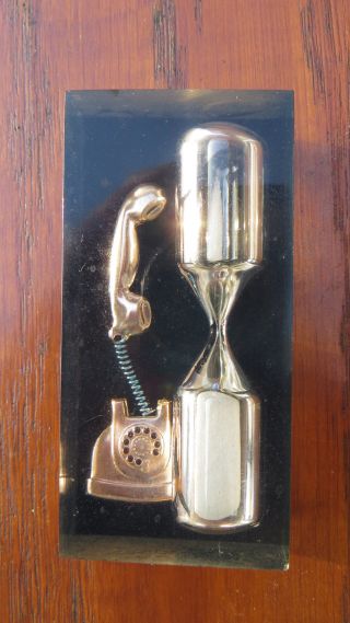 Schöne Alte Sanduhr Eieruhr Telefonuhr 70er Jahre Ca.  5 Minuten Bild