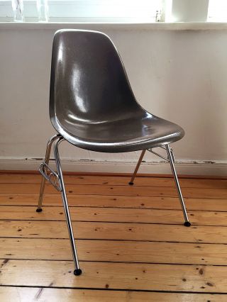 Eames Molded Fiberglass Chair Dss,  1950 - 60,  Sb/seal Brown, Bild