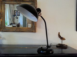 Helo Schreibtischlampe Tischlampe Lampe Loft Leuchte Art Deco Bauhaus 40er/50er Bild