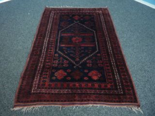 Antiker Orient Teppich Handgeknüpft.  180cm X 110cm Kazak?? Bild