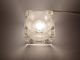 Peill & Putzler Tischlampe Glas Lampe Ice Cube Ta14 Design 1970er Gefertigt nach 1945 Bild 3