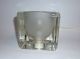 Peill & Putzler Tischlampe Glas Lampe Ice Cube Ta14 Design 1970er Gefertigt nach 1945 Bild 4