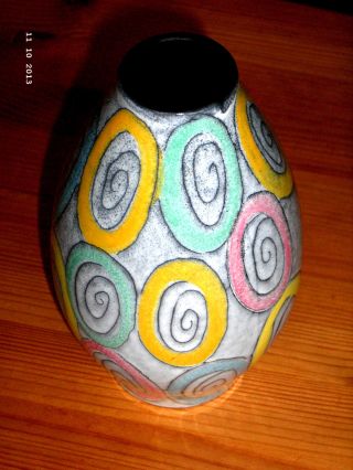 Alte Vase 70 Jahre Keramik Nr.  1970 Bild