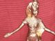 Skulptur Göttin Isis Bronze Vergoldet.  Um 1960 Entstehungszeit nach 1945 Bild 1