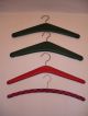 Kleiderbügel Mit Nieten,  Vintage,  Shabby Chic,  Nierentisch,  Retro,  Kunstleder 1950-1959 Bild 1
