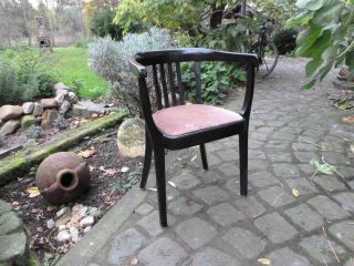 Armlehnstuhl Stühle Kaffeehaus - Cafehaus - Sessel - Stuhl Bürostuhl Schreibtisch Bild