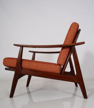 2 60er Teak Sessel Danish Design Top 60s Easy Chairs Fauteuil Poltrona Bild