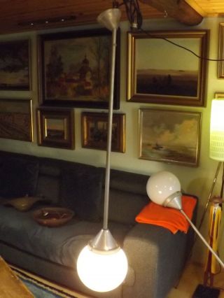 Antike // Loft - Lampe // Kugel - Lampe // Bauhaus Art - Deco // Um 1930 // Bild