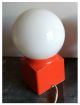 Pilzkopflampe 60/70er Jahre Orange Tischleuchte,  Lampe 70s Panton Space Age 1970-1979 Bild 3