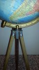 Großer Alter Tripot Globus - - Stativ - Bis 175 Cm Hoch Wissenschaftliche Instrumente Bild 3