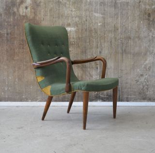 50er Sessel Midcentury 50s Vintage Easy Chair Danish Design Finn Juhl ära 60s Bild