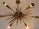 50er Tütenlampe Deckenlampe Deckenleuchte Rockabilly Spinne Midcentury Lampe 1950-1959 Bild 1