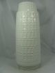 Weiße / White 70´s Design Scheurich Keramik Pottery Vase 260 - 52 1970-1979 Bild 1