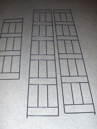 6 Teile Für Großes Stringregal - System - Leitern - Wandregal Bild
