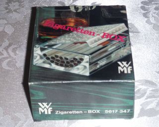 Wmf Zigarettenkasten / Zigarettenbox 70er Jahre,  Rarität,  Ovp Bild