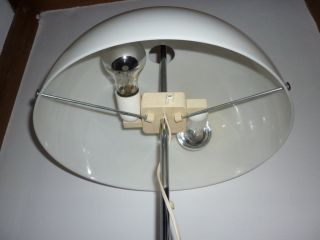 Fagerhults Chrom Design Lampe Pilzlampe 70er Jahre Tischleuchte Pendelzug Bild