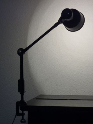 Sis Schreibtischlampe Tischleuchte Vintage Lampe Leuchte Werkstattlampe Bild