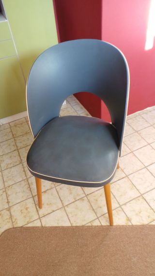 3x 50er 60er Jahre.  Sessel Halbsessel Stuhl Diner Rockabilly Cocktailsessel Bild