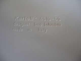 Kartell Schirmständer Gino Colombini Made In Italy Papierkorb Design Bild