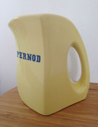 Pernod Vintage Kanne Karaffe Gelb Artdeco Bild