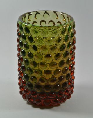 60s Wmf Vase Noppenvase Design: Erich Jachmann | Vintage Wmf Bubble Glass Vase Bild