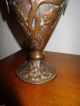 Seltener Jugendstil Vase 32 Cm Hoch 1910 - 1920 Handarbeit Dicke Kupferarbeit Kupfer Bild 1