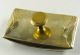 Löschwiege,  Tintenlöscher,  Jugendstil,  Messing Lbh 13x7x5 Cm.  Antik. 1890-1919, Jugendstil Bild 1