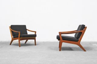 2x Sessel Easy Chair 50er Teak 60er Danish Modern 50s Modernist Denmark Bild