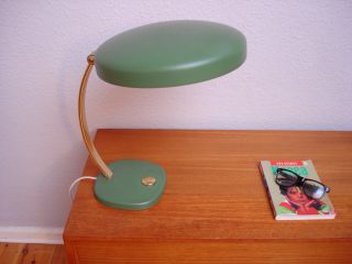 Kaiser Schreibtisch Lampe Messing Leuchte Retro Vintage 60er 70er Rarität Bild
