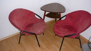 Easy Chair / Cocktail Sessel 50er - 60er Jahre Anschauen Lohnt,  Top Bild