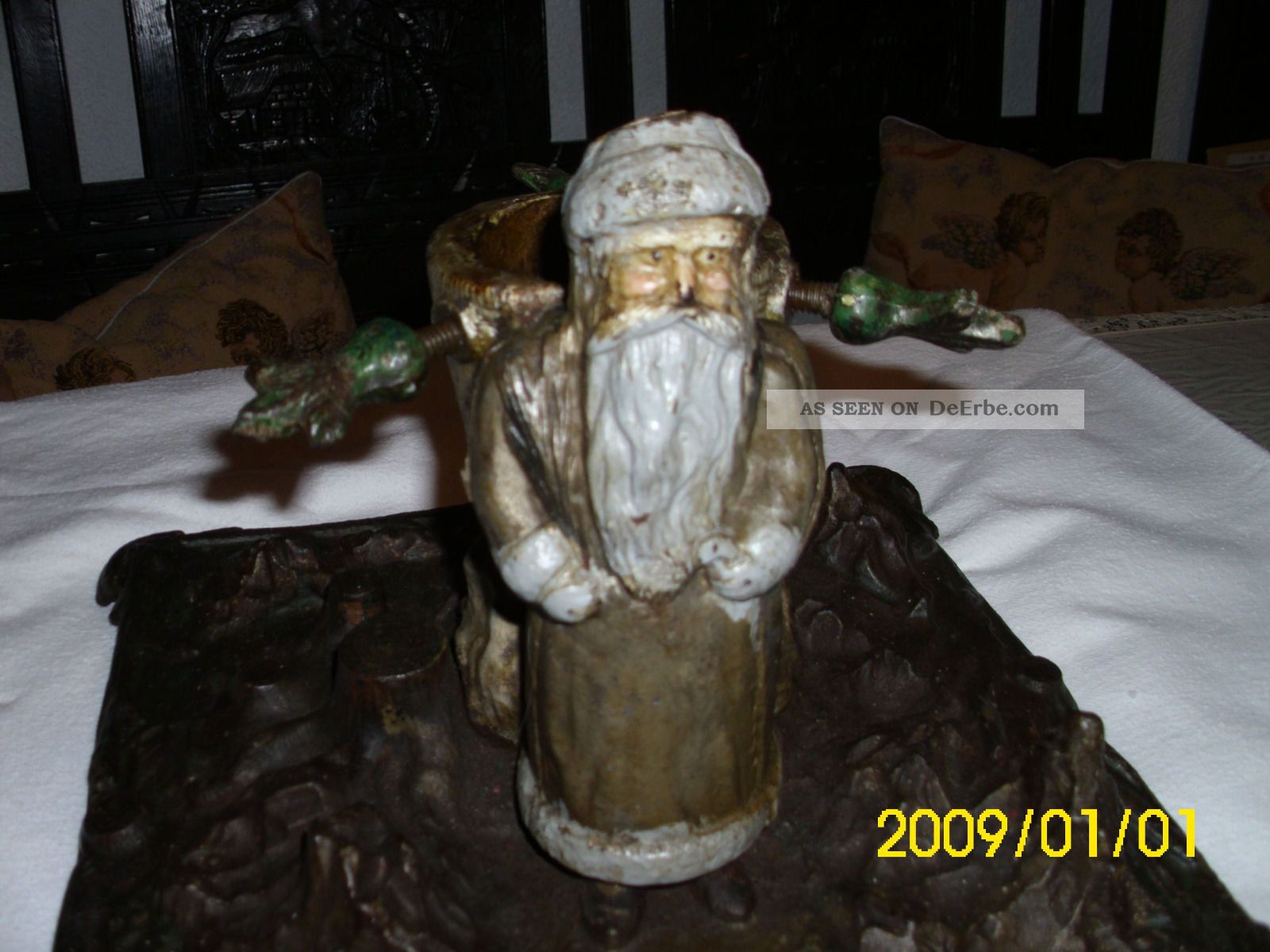 Antiker Christbaumständer,  Gußeisen,  Ca 1910,  Ca 7 Kg 1890-1919, Jugendstil Bild