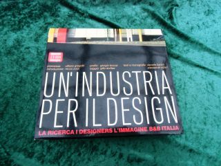 Italienisches Design Buch Un Industria Per Il Design Deutsches Begleitheft Bild