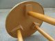 50er Jahre Vintage Kleiner Blumenhocker Hocker Tripod Nierentisch ära Midcentury 1950-1959 Bild 1