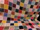Häkeldecke Häkel Patchwork Decke Überwurf Vintage Rainbow Crochet 130 X 130 1970-1979 Bild 4