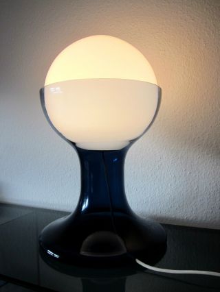 Loungelampe Table Floor Lamp Murano Mazzega Carlo Nason Design 1968 Signiert Rar Bild