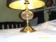 50/er Jahre Messing Tischlampe Schreibtischlampe Banker Lampe Stehlampe Leuchte 1950-1959 Bild 3