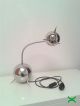 Design Lampe Stehlampe Bauhaus Tripod Art Industrie Lamp Kugel Deco Space Age 1970-1979 Bild 4