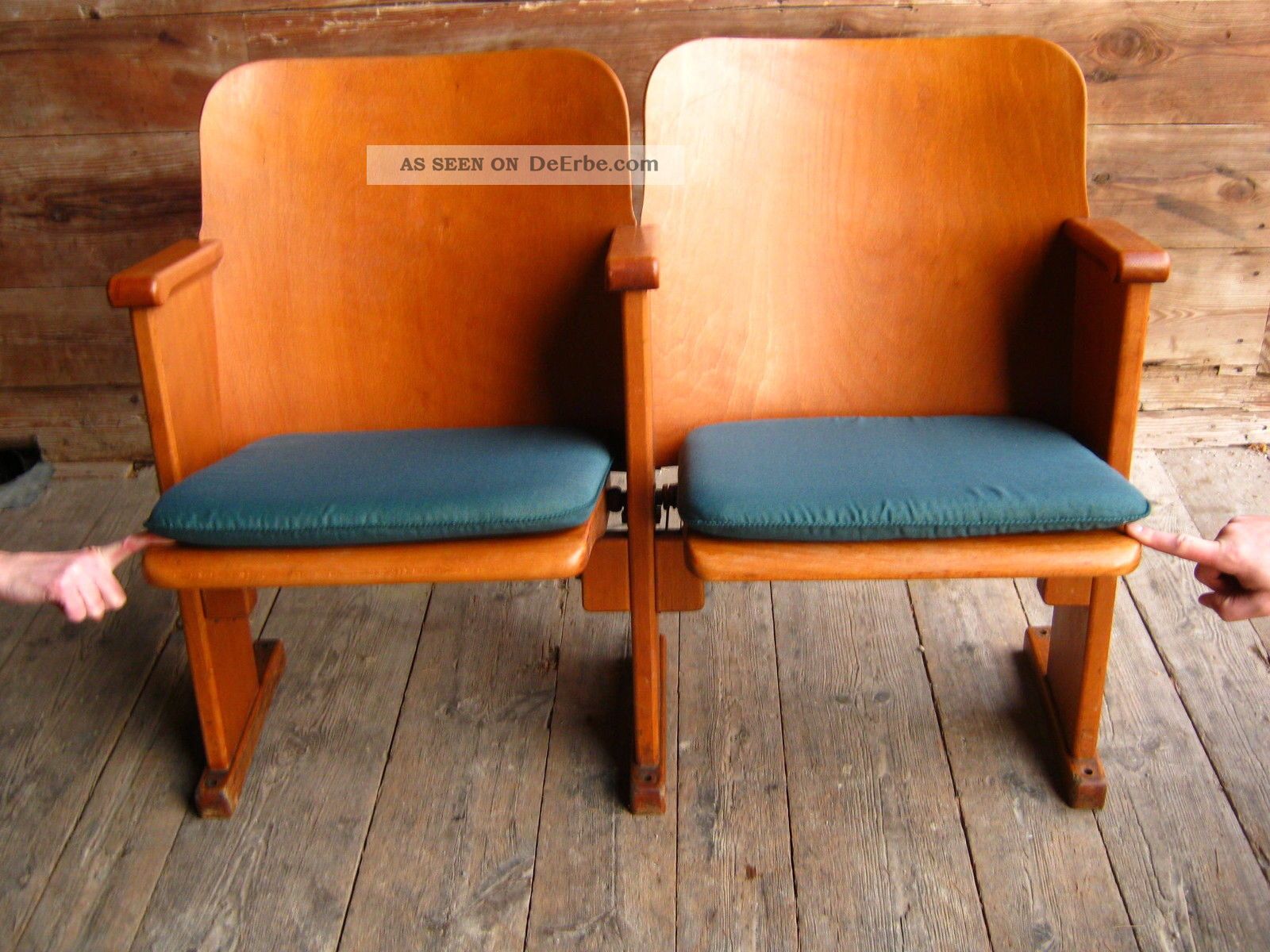 Fabelhafte Kinosessel 2er Vintage Bildernull