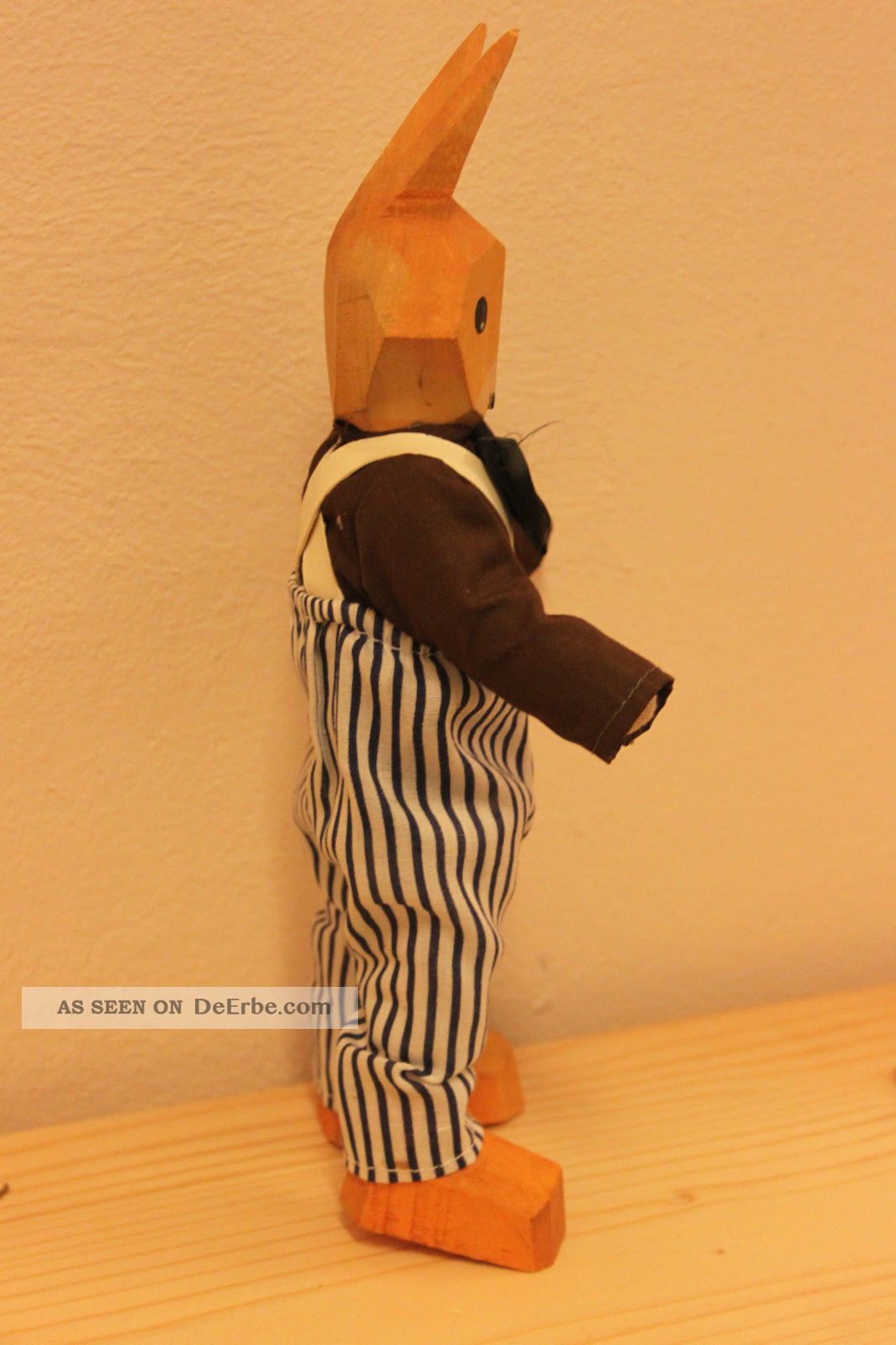 34. Lotte Sievers Hahn: Osterhase Hase 27 Cm Figur Holzpuppe Holz ...