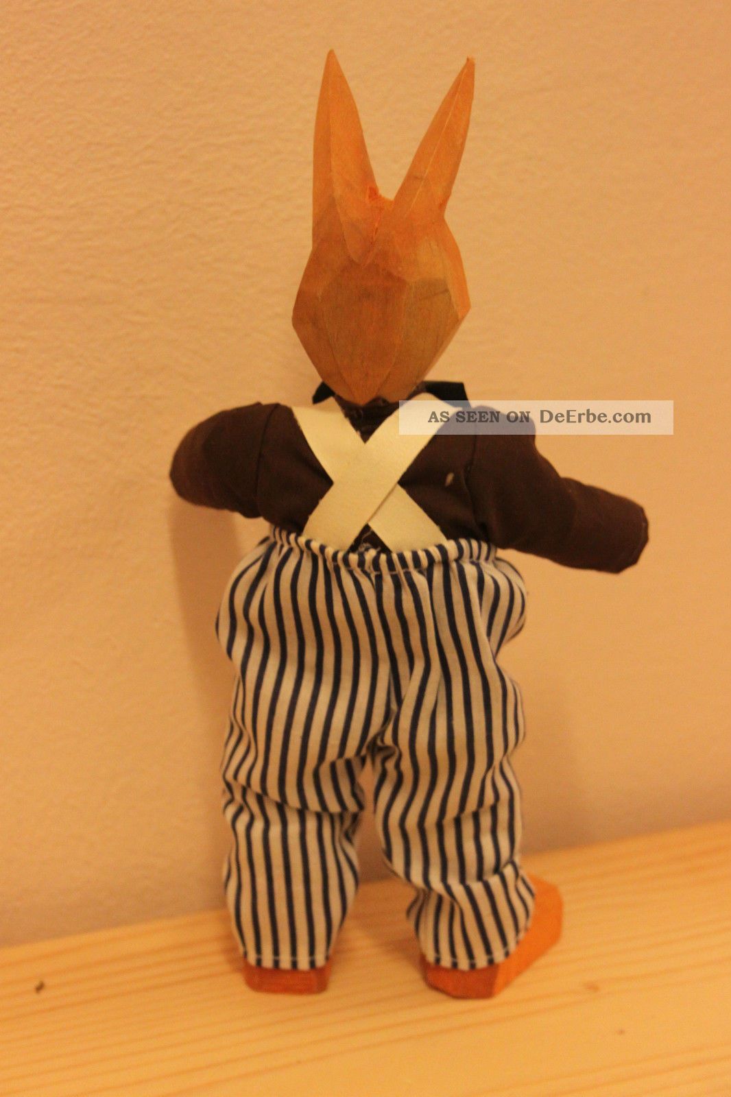 34. Lotte Sievers Hahn: Osterhase Hase 27 Cm Figur Holzpuppe Holz ...