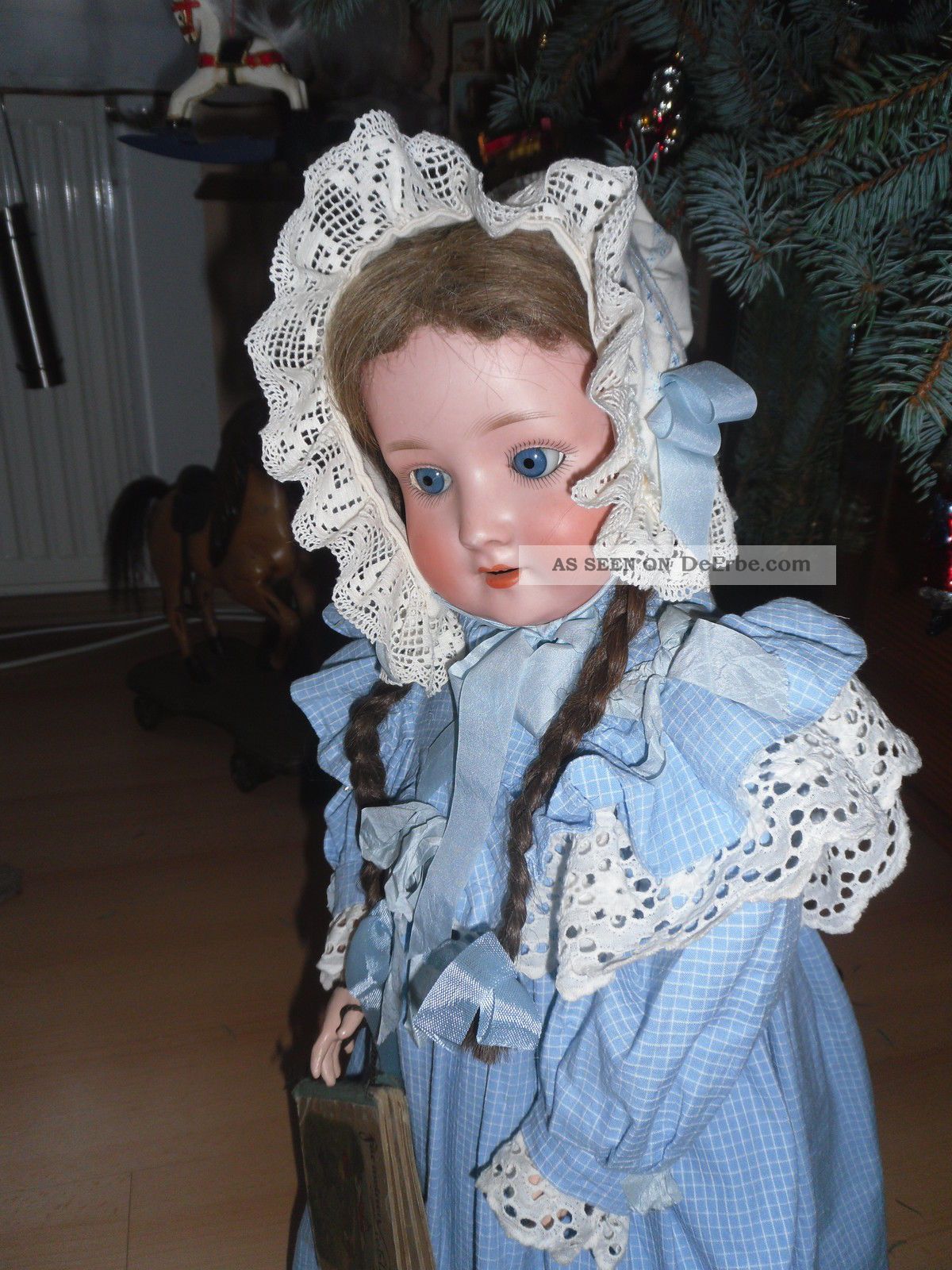 Alte Porzellankopfpuppe S Stern H 1909 Schoenau & Hoffmeister Porzellankopfpuppen Bild