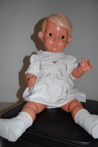 Alte Schildkröt Puppe,  64 Cm Bild