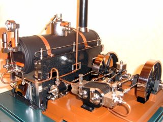 MÄrklin Zweizylinder Dampfmaschine Mit Ovp Bild